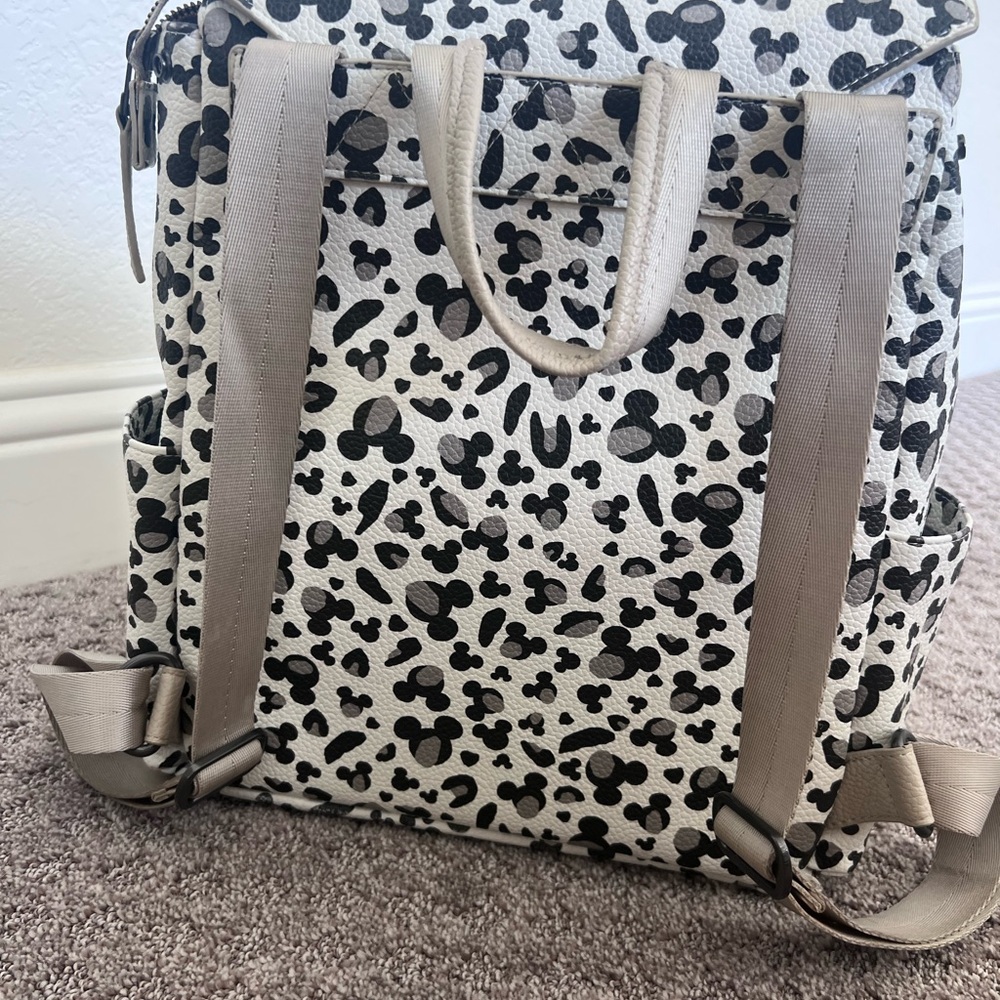 Disney Baby Mickey Mouse Patterned Bag in Gray and Black - Picture 2 of 5